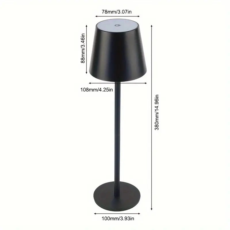 Vivolux | LED Tischlampe – Kabellos, Touch-Bedienung & Dimmbares Licht