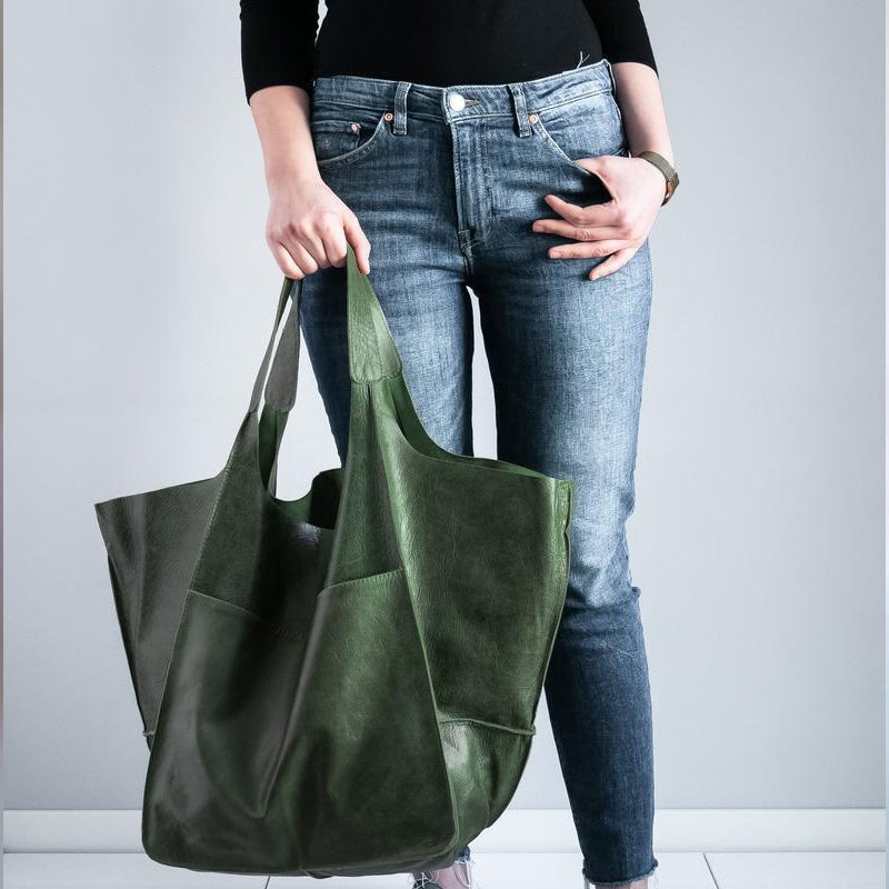Vivolux | Übergroße Weekender-Handtaschen Aus Leder