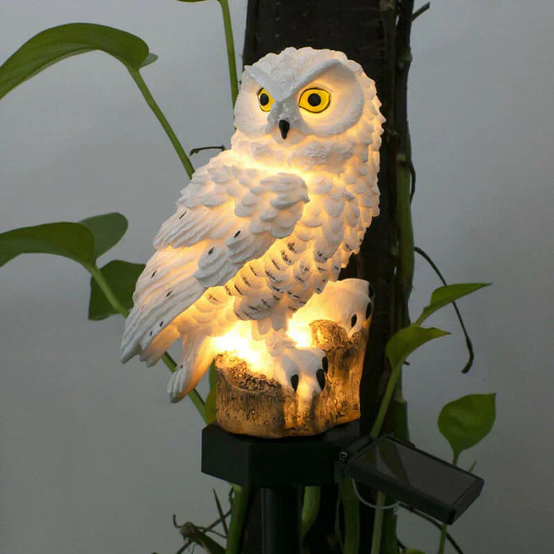Vivolux | Solarbetriebene Eulen-Gartenlampe - OwlGlow