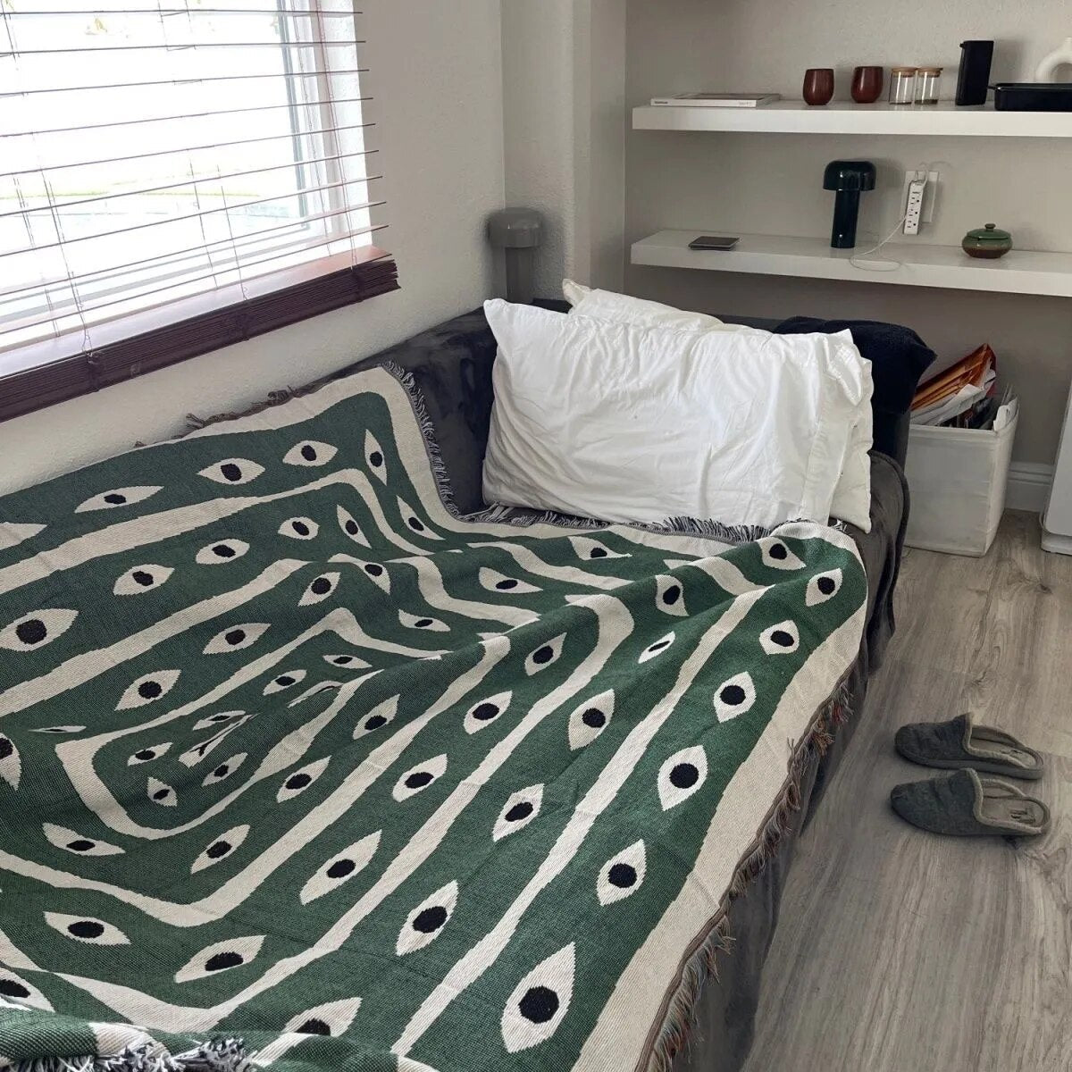 Vivolux | Schlange Auge Design Sofa Decke