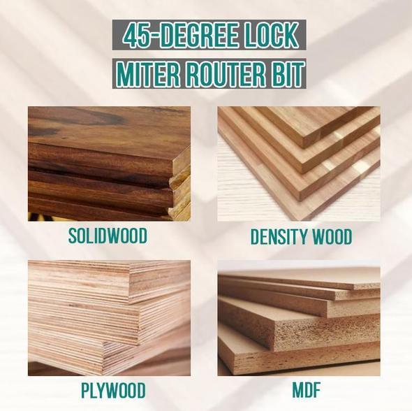 Vivolux | WoodCarver | 45° Gehrungsfräser für perfekte Holzverbindungen