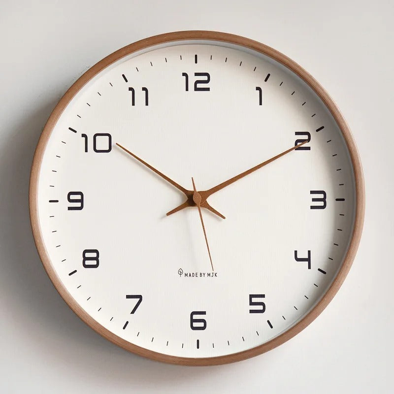Vivolux | Minimalistische Wanduhr | Metall & Harz