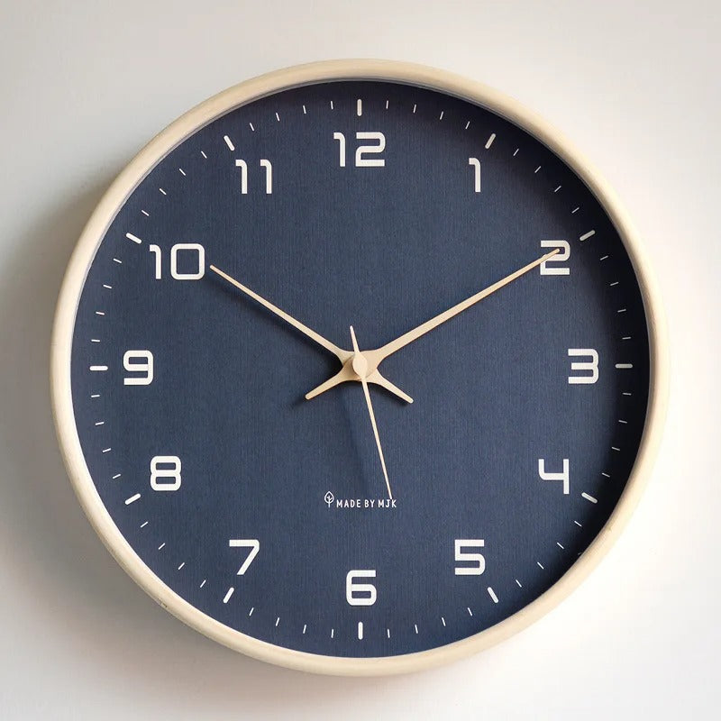 Vivolux | Minimalistische Wanduhr | Metall & Harz
