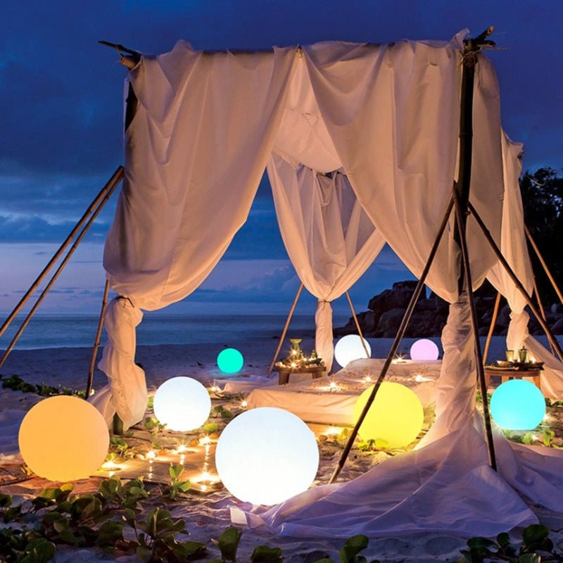 Vivolux | Outdoor Globe Light - Kabellos, Wetterfest, 16 Farben LED Kugelleuchte