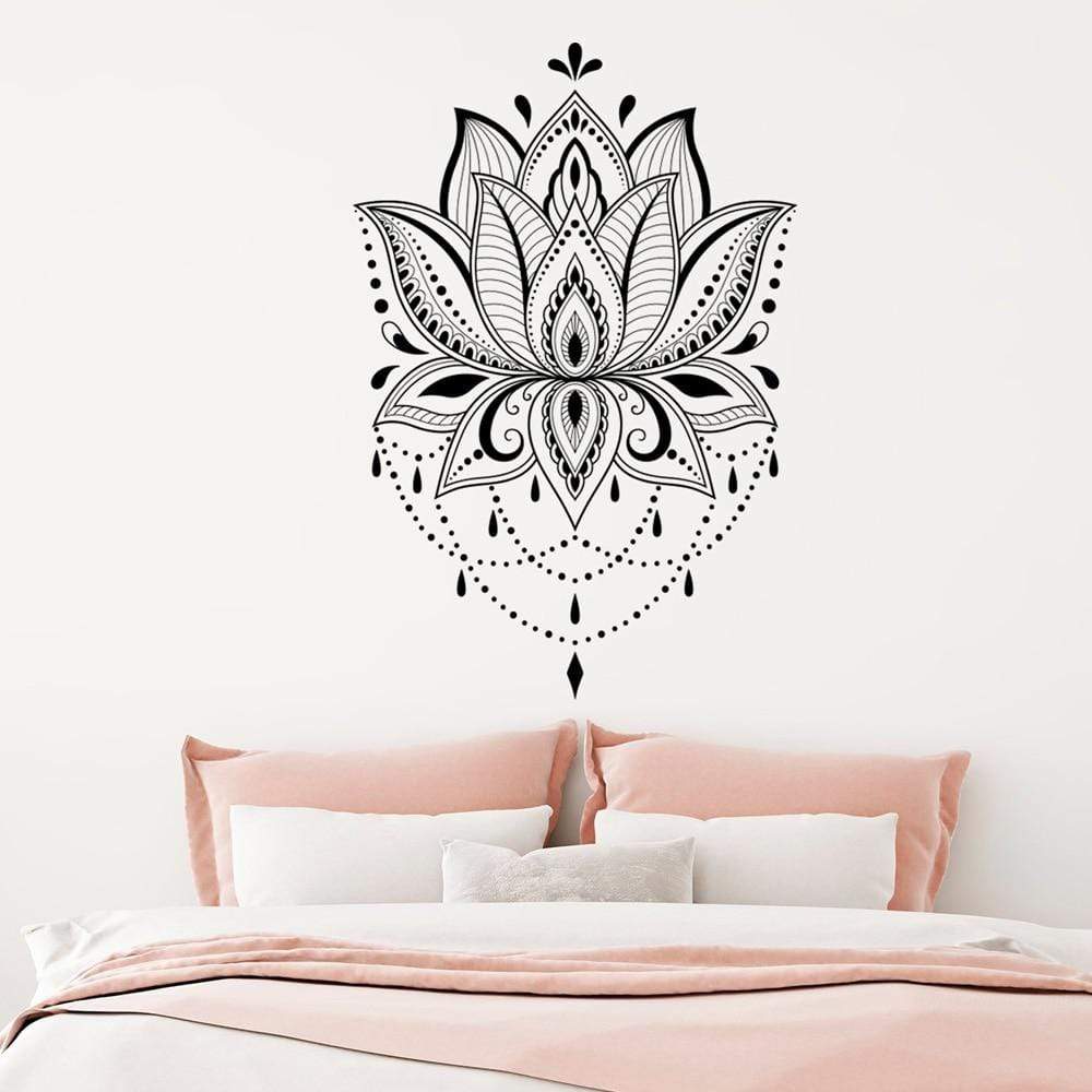 Vivolux | Lotus Mandala Wandaufkleber