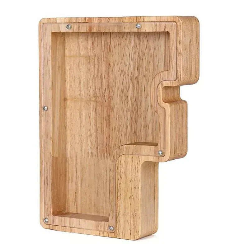 Vivolux | Holz Alphabetbuchstaben 'Initial' Sparschwein