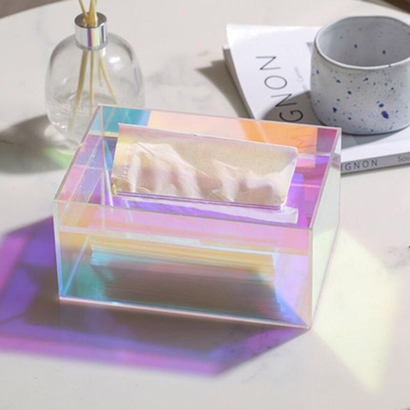 Vivolux | Irisierende Acryl Tissue Box
