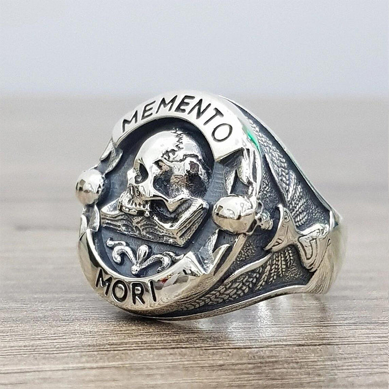 Memento Mori Totenkopf Ring