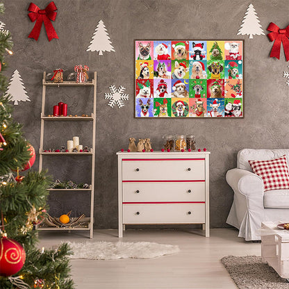 Vivolux | 1000PCS Weihnachten Puzzle Adventskalender - Weihnachtsgeschenk