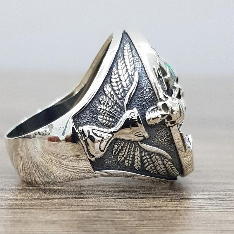 Memento Mori Totenkopf Ring