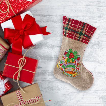 Vivolux | Diamond Painting Xmas Rhinestone Sock Stickerei Mosaik Geschenk Tasche