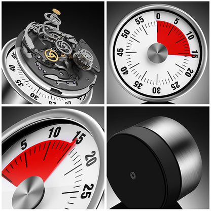 Vivolux | Edelstahl Küchenuhr