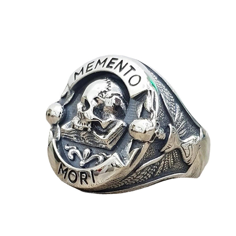 Memento Mori Totenkopf Ring
