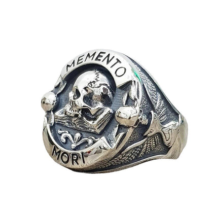 Memento Mori Totenkopf Ring