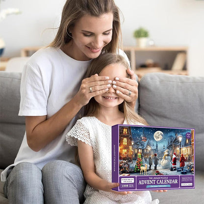 Vivolux | 1000PCS Weihnachten Puzzle Adventskalender - Weihnachtsgeschenk