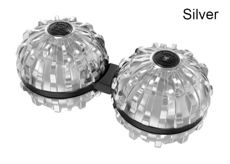 Vivolux | Tragbarer Anti-Stress Körpermassager Ball, aus Zinklegierung Material, für Erwachsene und Kinder