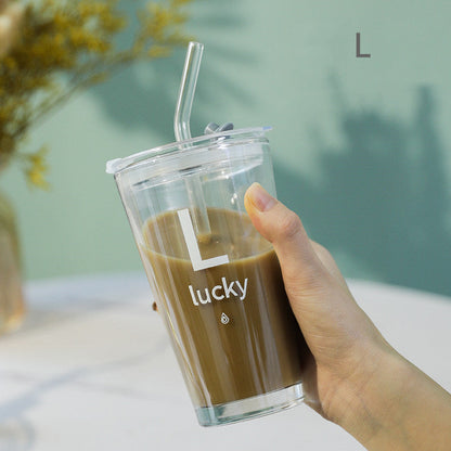 Vivolux | Einfacher moderner Reisebecher mit Deckel und Strohhalm, für Eiswasser, Kaffee, Saft, Getränke