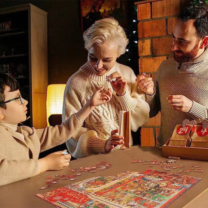 Vivolux | 1000PCS Weihnachten Puzzle Adventskalender - Weihnachtsgeschenk
