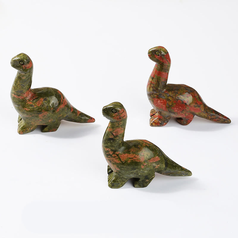 Vivolux | Frendorf 2,5 Zoll Kristall Dinosaurier Zuhause Dekoration Edelstein Deko
