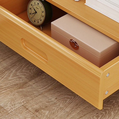 Vivolux | HanaCrate Japanischer Nachttisch | Massivholz | 1 oder 3 Schubladen | Minimalistisches Design für Schlafzimmer