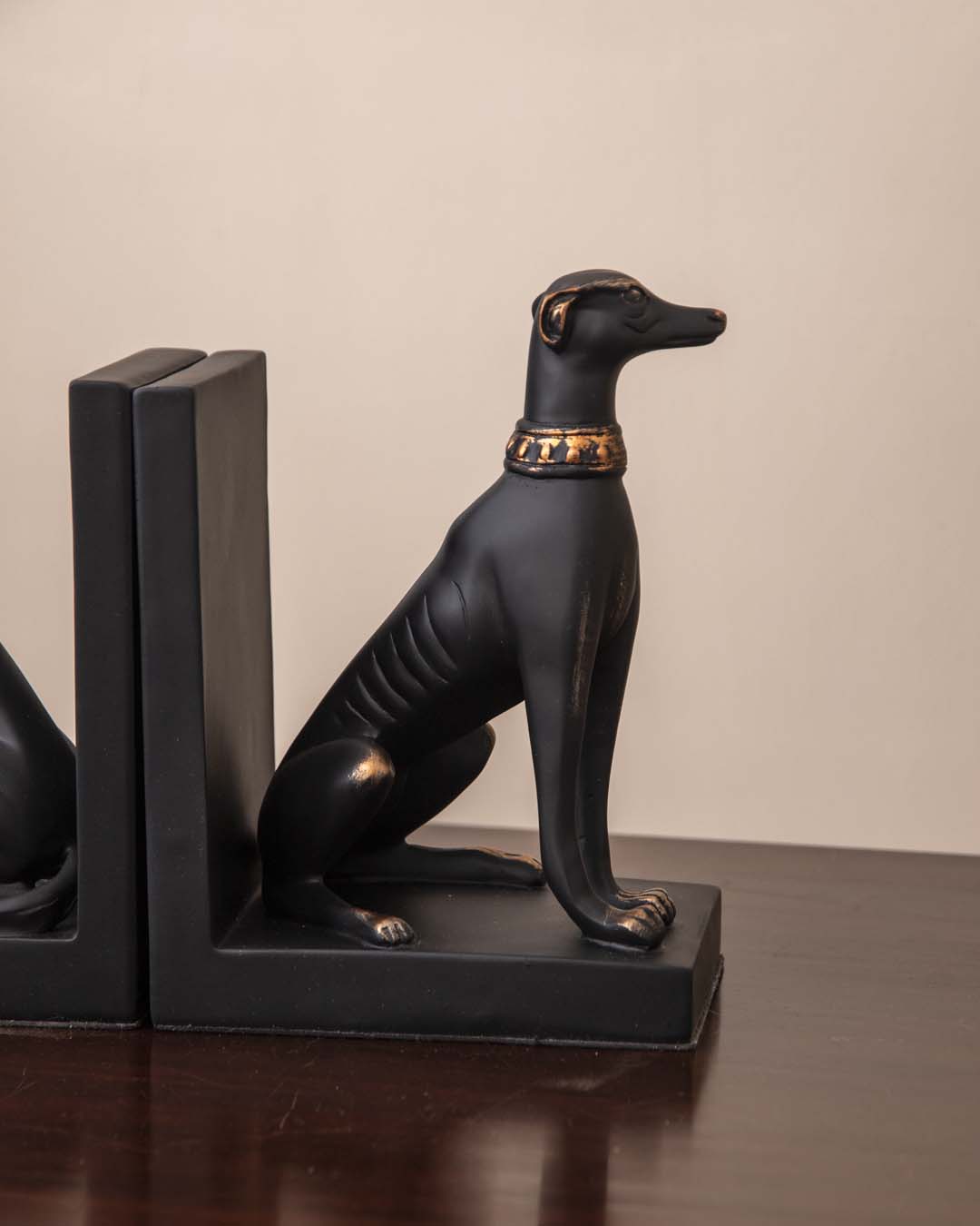 Vivolux | Guard Dog Buchstützen Set - Schwarz