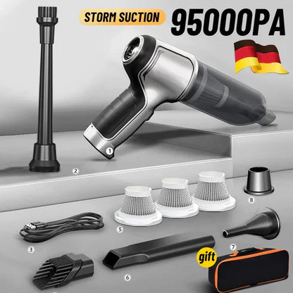 Vivolux | Kabelloser Handstaubsauger für Zuhause & Auto