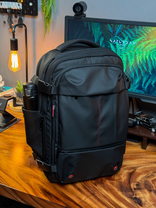 Vivolux | 17" Laptop-Rucksack mit Vakuumkompression leicht und geräumig