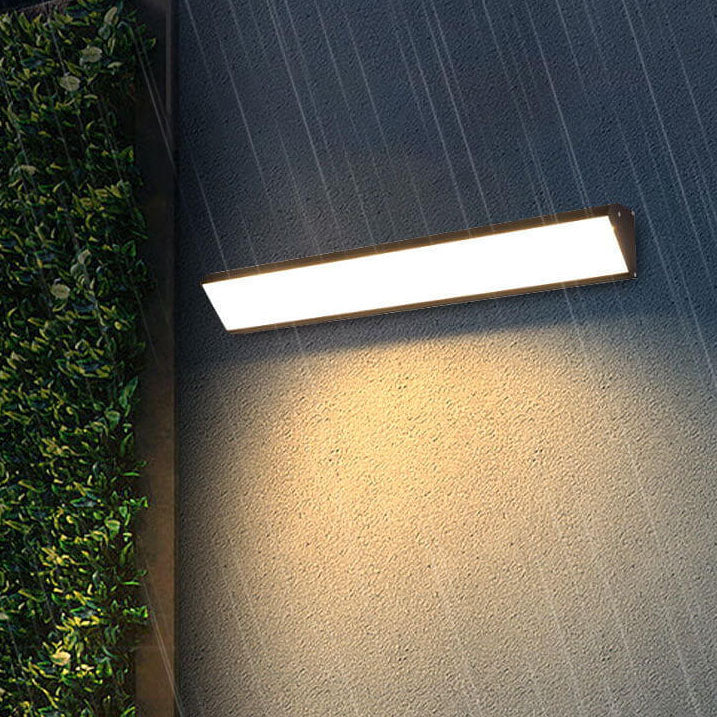 Vivolux | AquaBar Moderne LED Außenwandleuchte | Aluminium & Acryl | Langlebig & Wasserdicht | Warmweiß | Verschiedene Größen