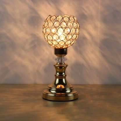 Vivolux | Europäische Luxus-Kristallball 1-Licht Kunst-Tischlampe