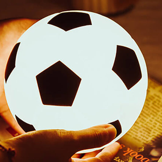 Vivolux | Kreative Fußball Silikon LED Nachtlicht USB Lade Tischlampe