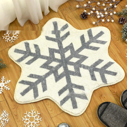 Vivolux | Weihnachts-Kaschmir-ähnlicher Teppich Pflegeleicht