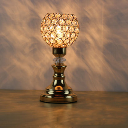 Vivolux | Europäische Luxus-Kristallball 1-Licht Kunst-Tischlampe