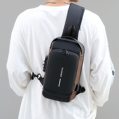 Vivolux | Herren Anti-Diebstahl Umhängetasche
