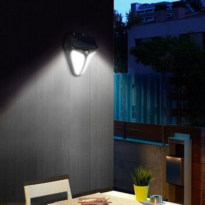 Vivolux | Solar Intelligente Dreieck Außen wasserdichte Körper Sensor Patio LED Wandleuchte