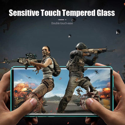 Vivolux | Magnetisches gehärtetes Glas doppelseitige Handyhülle für Samsung