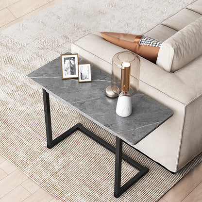 Vivolux | ModernoCurve C-Beistelltisch | MDF-Tischplatte | Modernes Design | Platzsparend | Perfekt für Wohnzimmer & Schlafzimmer