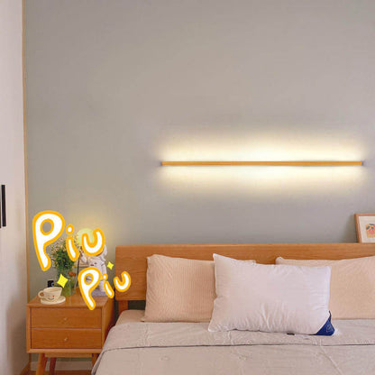 Vivolux | ZenBeam Japanische LED Wandleuchte | Massivholz Design | Moderne Akzentbeleuchtung
