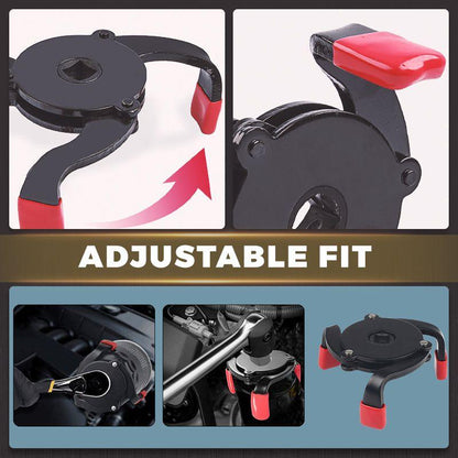 Vivolux | 3 Jaw Ölfilter-Schlüssel