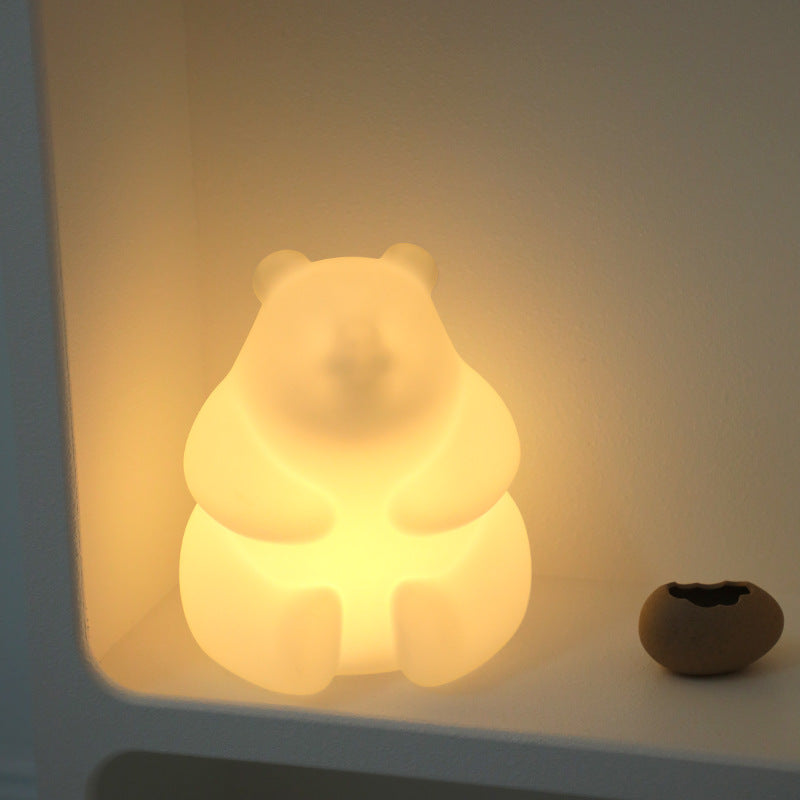 Vivolux | Zeitgenössische kreative Bären-PE-LED-Tischlampe für das Wohnzimmer