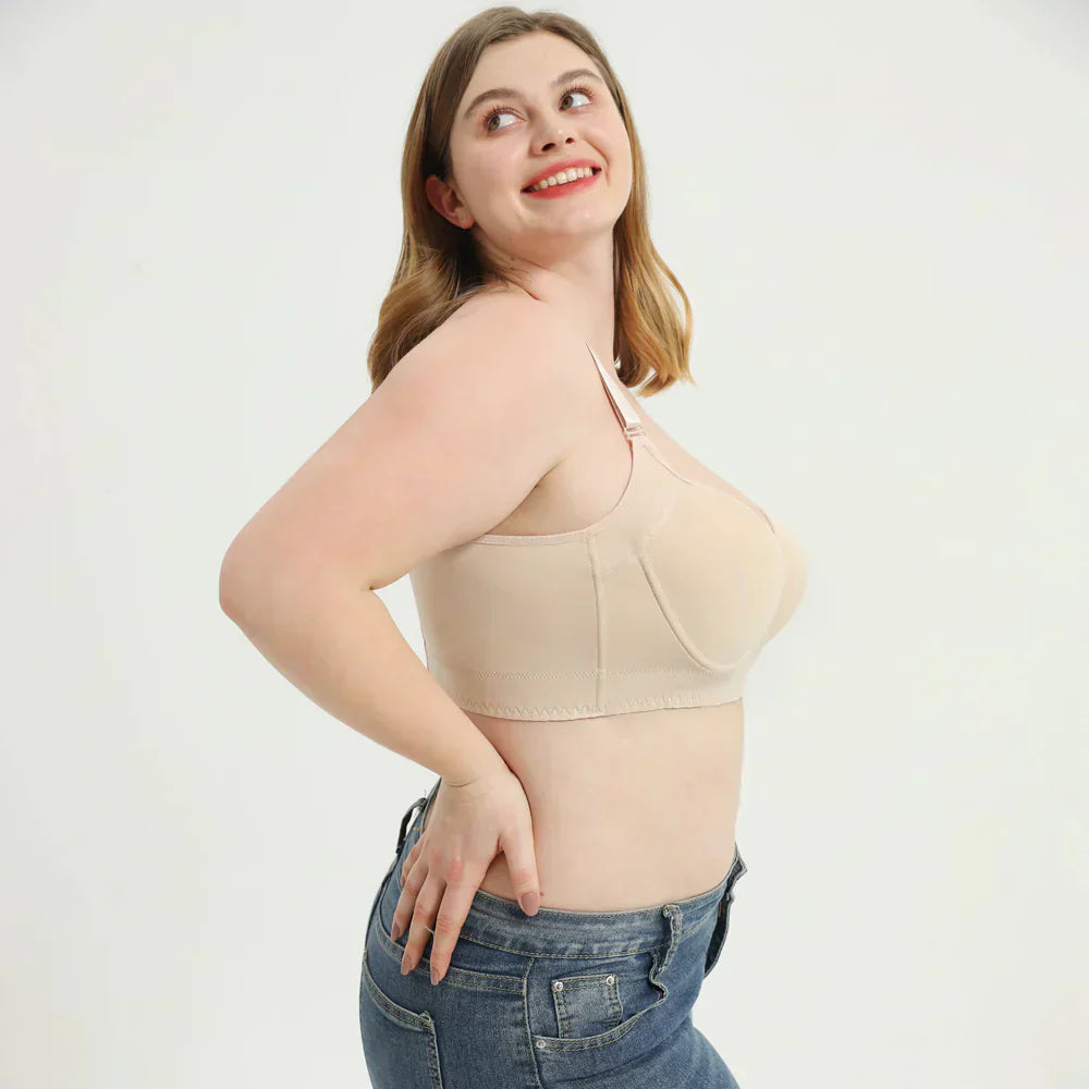 BH-Shapewear mit tiefen Körbchen – stützendes und schmeichelhaftes Design – ganztägiger Komfort – Wanduhru