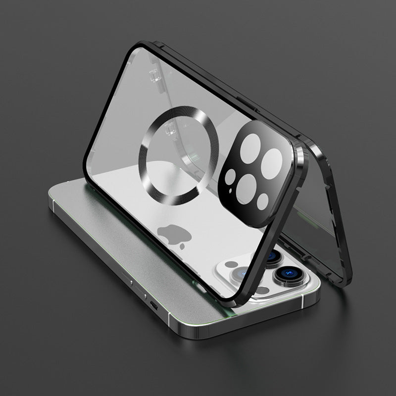 Vivolux | Vollschutz Metallrand Hülle für iPhone