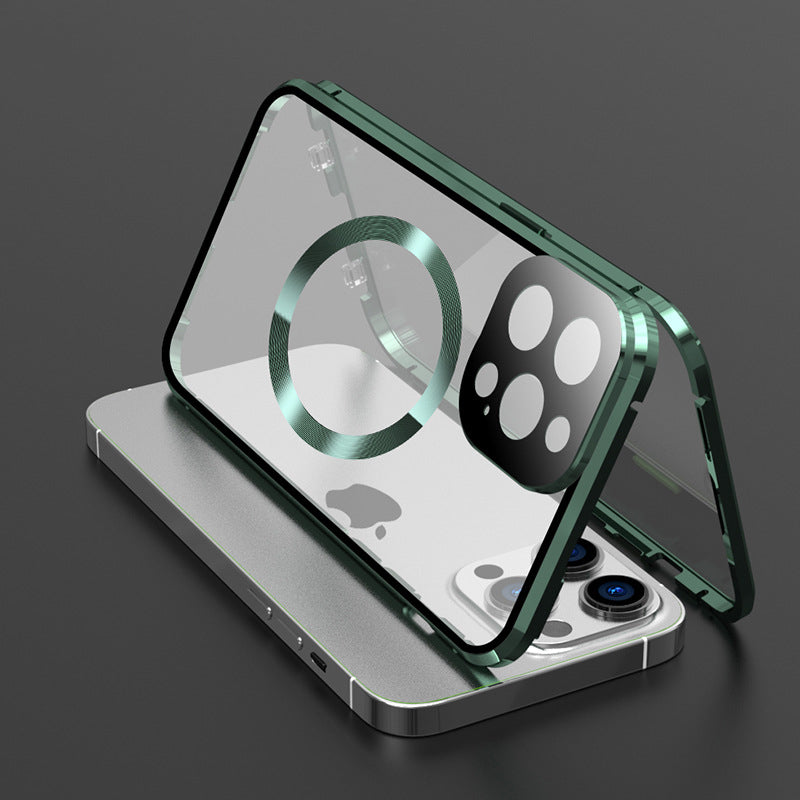 Vivolux | Vollschutz Metallrand Hülle für iPhone