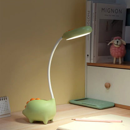 Vivolux | DinoGlow Kinder LED-Schreibtischlampe | Augenfreundlich | Wiederaufladbar | Perfekt fürs Kinderzimmer