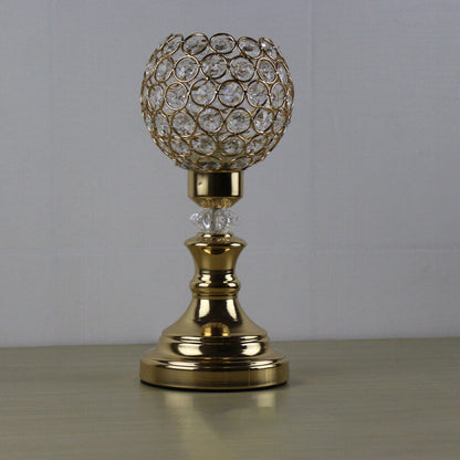 Vivolux | Europäische Luxus-Kristallball 1-Licht Kunst-Tischlampe