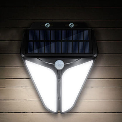 Vivolux | Solar Intelligente Dreieck Außen wasserdichte Körper Sensor Patio LED Wandleuchte
