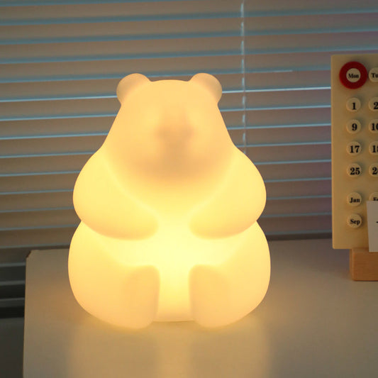 Vivolux | Zeitgenössische kreative Bären-PE-LED-Tischlampe für das Wohnzimmer