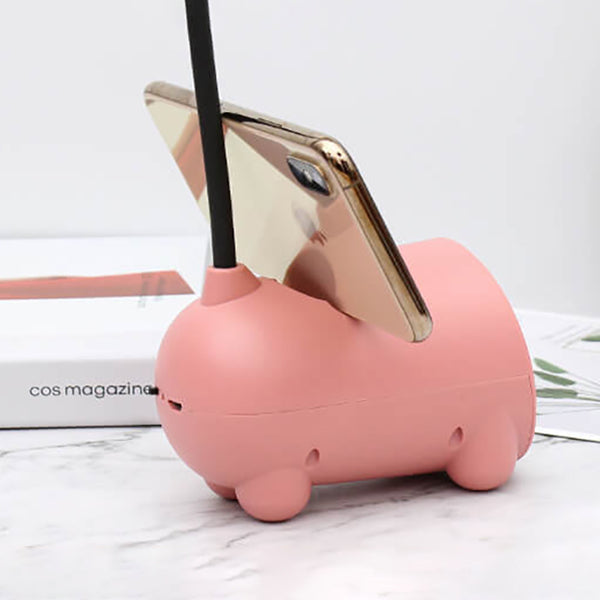 Vivolux | Cartoon Kreative Kaninchen LED Touch USB Stifthalter Schreibtischlampe