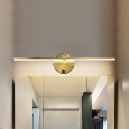 Vivolux | Nordic Minimalist Aluminium Lange Bar Schalter LED Spiegel Wandleuchte Lampe