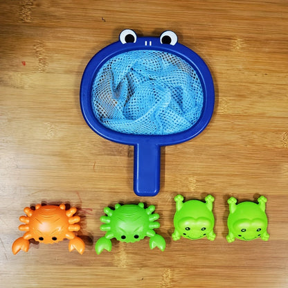 Vivolux | Badewannen Spielzeug Angelnetz Set für Kleinkinder