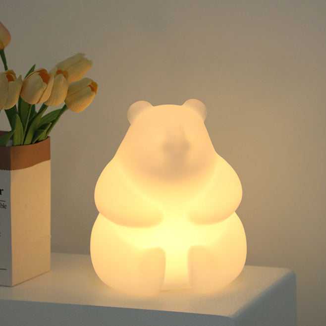 Vivolux | Zeitgenössische kreative Bären-PE-LED-Tischlampe für das Wohnzimmer